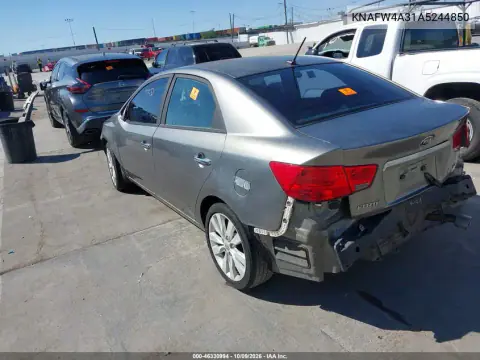 2010 Kia Forte Sx VIN KNAFW4A31A5244850 фото 4