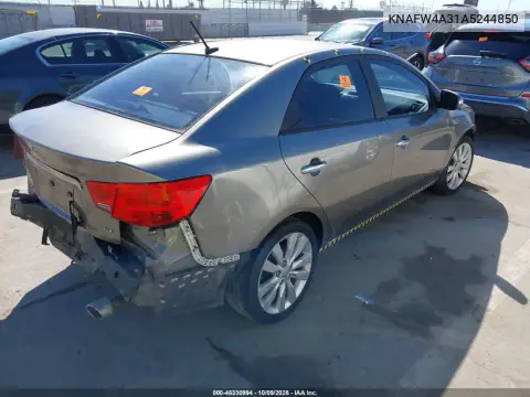 2010 Kia Forte Sx VIN KNAFW4A31A5244850 фото 5