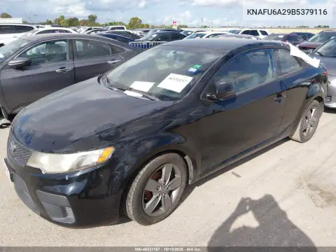 KNAFU6A29B5379116 — 2011 Kia Forte, фото 2 с аукциона IAAI, Естественный износ