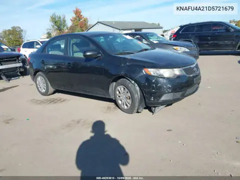 2013 Kia Forte Ex VIN KNAFU4A21D5721679 фото 2