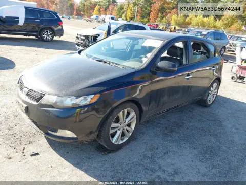 2013 Kia Forte Sx VIN KNAFW5A33D5674244 фото 2