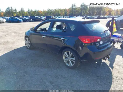 2013 Kia Forte Sx VIN KNAFW5A33D5674244 фото 3