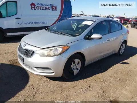 KNAFK4A67E5219320 — 2014 Kia Forte, фото 3 с аукциона IAAI, Передняя часть