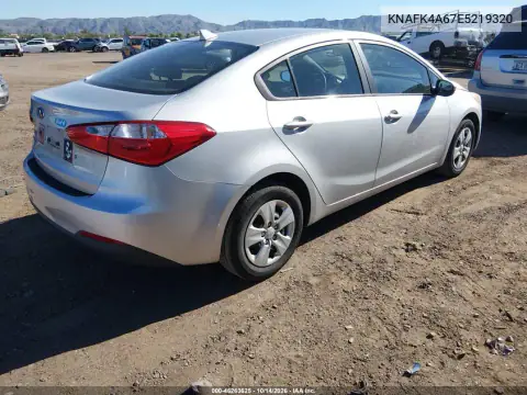 KNAFK4A67E5219320 — 2014 Kia Forte, фото 5 с аукциона IAAI, Передняя часть