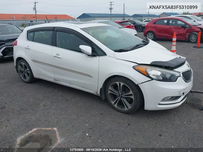 2015 Kia Forte Ex VIN KNAFX5A83F5310899 фото 1