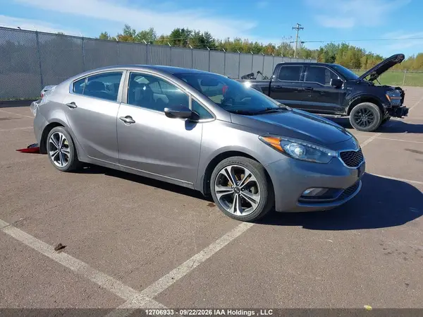 KNAFX4A89G5526316 — 2016 Kia Forte, Задняя часть (Rear), фото до ремонта