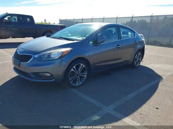 KNAFX4A89G5526316 — 2016 Kia Forte, фото 2 с аукциона IAAI 29.09.2026, Задняя часть