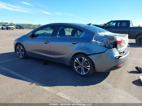 KNAFX4A89G5526316 — 2016 Kia Forte, фото 3 с аукциона IAAI 29.09.2026, Задняя часть