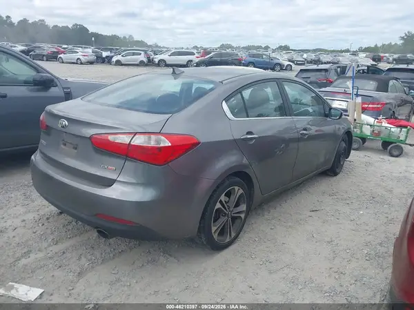2016 KIA FORTE VIN KNAFX4A80G5490855 фото 4