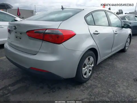 KNAFK4A69G5492360 — 2016 Kia Forte, фото 4 с аукциона IAAI, Передняя часть