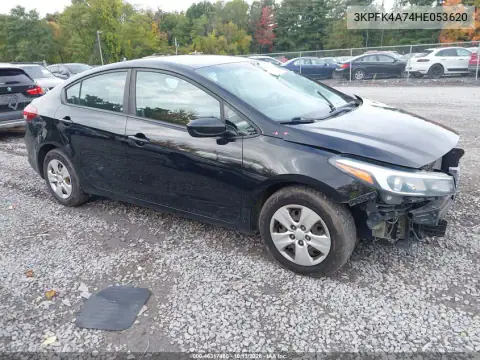 3KPFK4A74HE053620 — 2017 Kia Forte, Передняя часть, фото до ремонта
