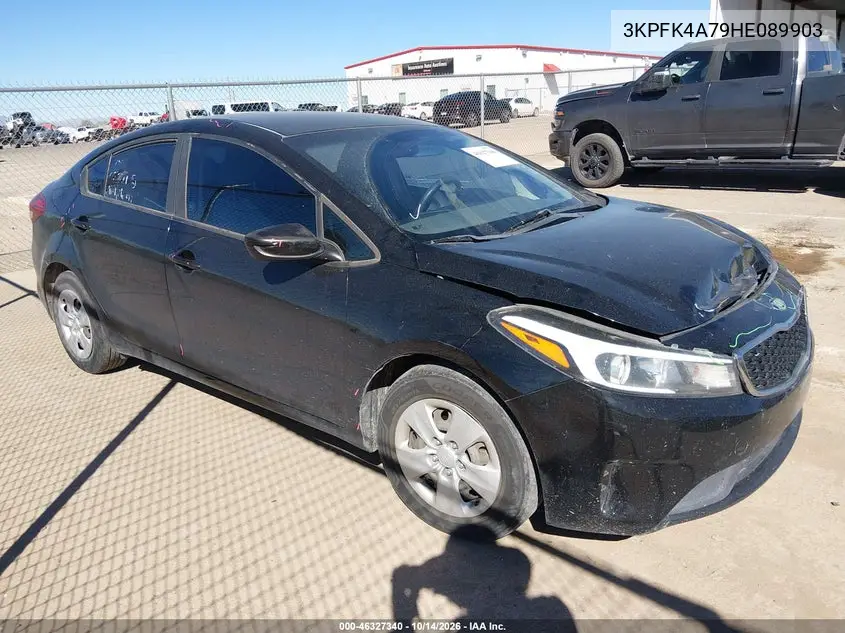 3KPFK4A79HE089903 — 2017 Kia Forte, фото 2 с аукциона IAAI, Передняя часть