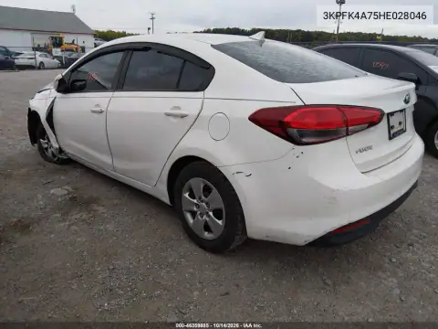 3KPFK4A75HE028046 — 2017 Kia Forte, фото 4 с аукциона IAAI, Передняя часть слева