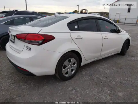 3KPFK4A75HE028046 — 2017 Kia Forte, фото 5 с аукциона IAAI, Передняя часть слева