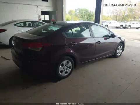 3KPFK4A78JE267953 — 2018 Kia Forte, фото 5 с аукциона IAAI, Естественный износ