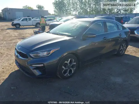 2019 Kia Forte Ex VIN 3KPF54AD0KE055014 фото 3
