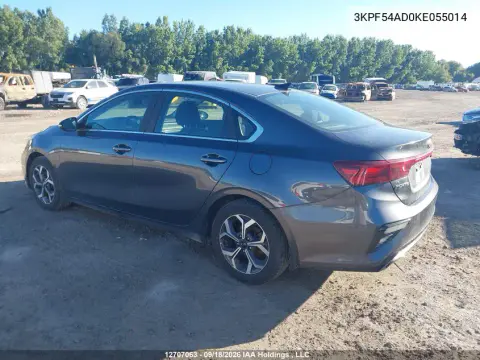2019 Kia Forte Ex VIN 3KPF54AD0KE055014 фото 4