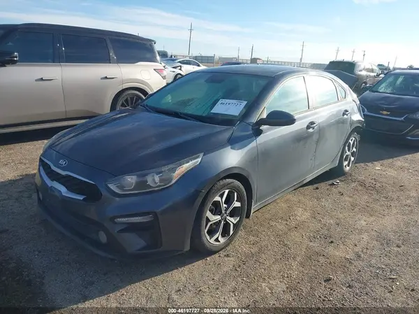 3KPF24AD0KE132747 — 2019 Kia Forte, фото 2 с аукциона IAAI 09.10.2026, Задняя часть
