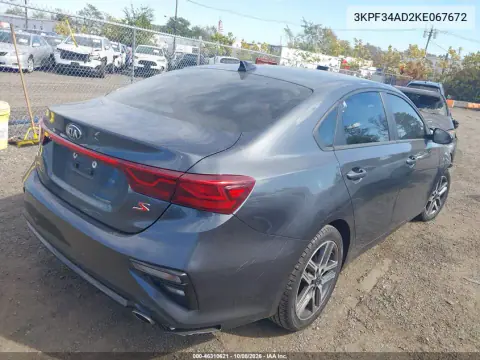 2019 Kia Forte S VIN 3KPF34AD2KE067672 фото 4