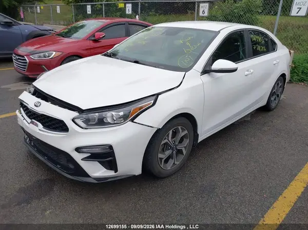3KPF54AD1LE218206 — 2020 Kia Forte, фото 2 с аукциона IAAI 29.09.2026, Передняя часть
