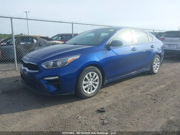 3KPF24AD7LE172096 — 2020 Kia Forte, фото 2 с аукциона IAAI 28.09.2026, Задняя часть слева