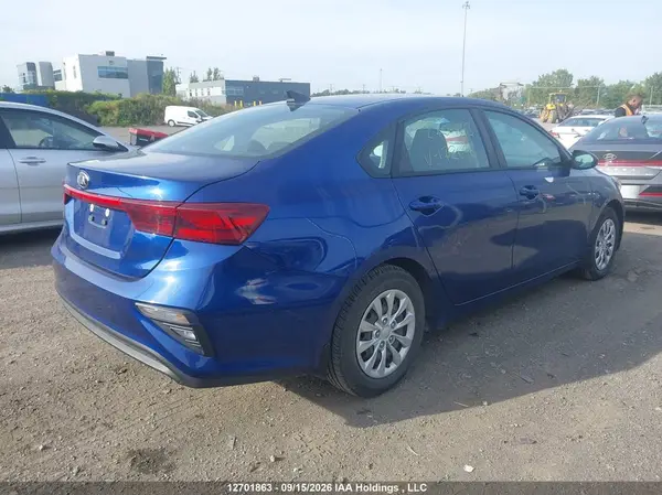 3KPF24AD7LE172096 — 2020 Kia Forte, фото 4 с аукциона IAAI 28.09.2026, Задняя часть слева