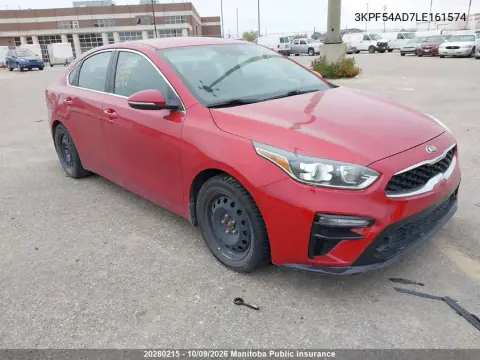 2020 Kia Forte Ex VIN 3KPF54AD7LE161574 фото 2
