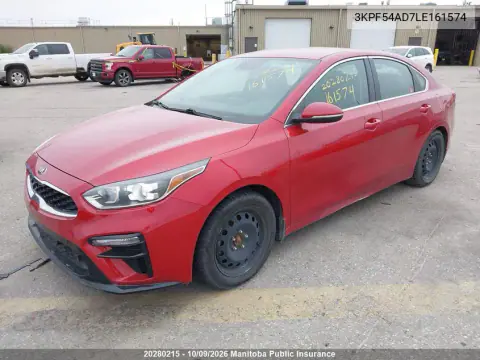 2020 Kia Forte Ex VIN 3KPF54AD7LE161574 фото 3