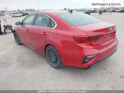 2020 Kia Forte Ex VIN 3KPF54AD7LE161574 фото 4