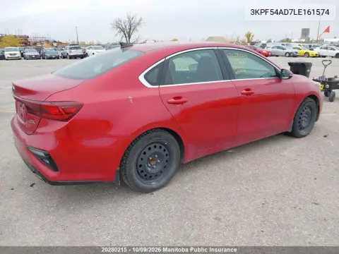 2020 Kia Forte Ex VIN 3KPF54AD7LE161574 фото 5