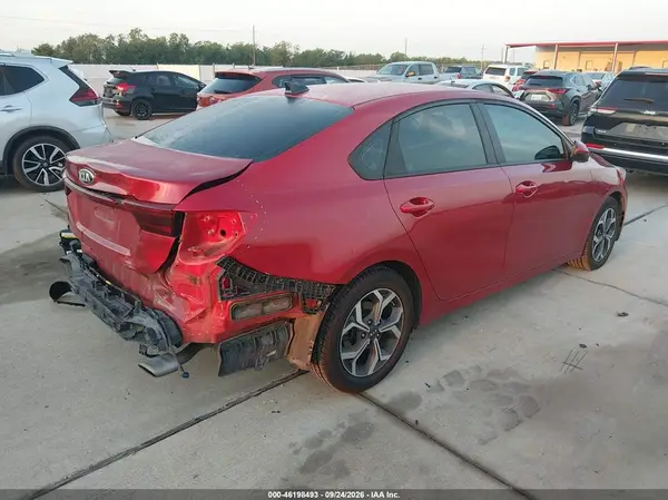 3KPF24AD3LE143209 — 2020 Kia Forte, фото 4 с аукциона IAAI, Задняя часть