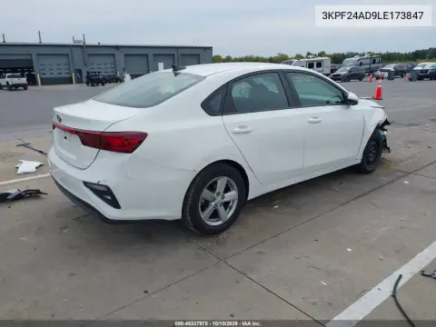 2020 Kia Forte Fe VIN 3KPF24AD9LE173847 фото 4