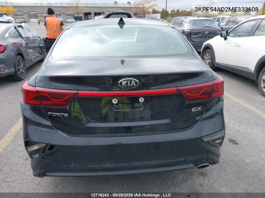 2021 Kia Forte Ex/Ex Premium/Ex+ VIN 3KPF54AD2ME333608 фото 17