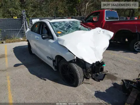 3KPF34ADXME393111 — 2021 Kia Forte, Биологическая опасность, фото до ремонта