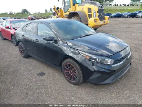 2022 Kia Forte Lx VIN 3KPF24AD7NE438297 фото 2