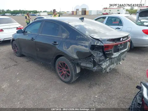 2022 Kia Forte Lx VIN 3KPF24AD7NE438297 фото 4