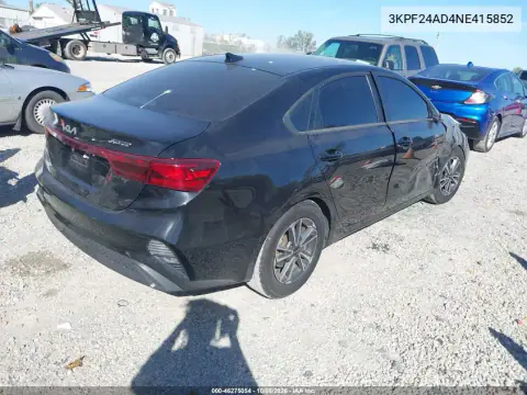 2022 Kia Forte Lxs VIN 3KPF24AD4NE415852 фото 5