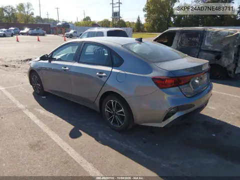 2022 Kia Forte Lxs VIN 3KPF24AD7NE483711 фото 4
