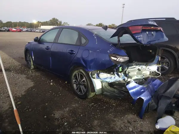 3KPF24ADXPE599570 — 2023 Kia Forte, фото 3 с аукциона IAAI 14.10.2026, Задняя часть