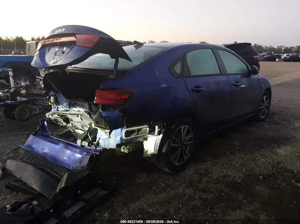 3KPF24ADXPE599570 — 2023 Kia Forte, фото 4 с аукциона IAAI 14.10.2026, Задняя часть