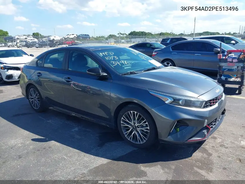 3KPF54AD2PE513496 Kia Forte 2023 — повреждение Боковая часть, фото до ремонта