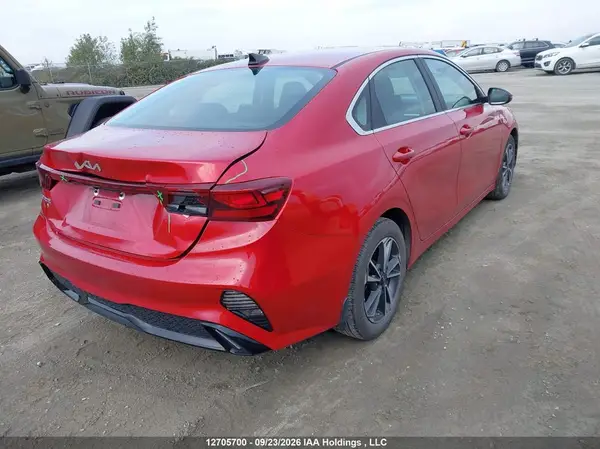 3KPF34AD9RE833245 — 2024 Kia Forte, фото 4 с аукциона IAAI 29.09.2026, Задняя часть