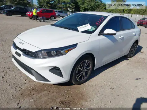 2024 Kia Forte Lxs VIN 3KPF24AD9RE706806 фото 3