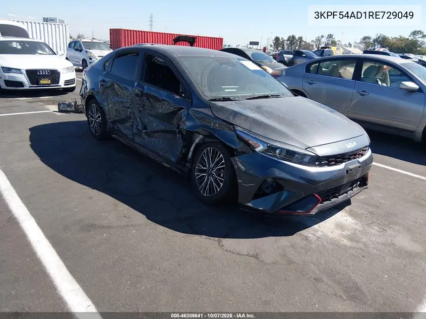 2024 Kia Forte Gt-Line VIN 3KPF54AD1RE729049 фото 2