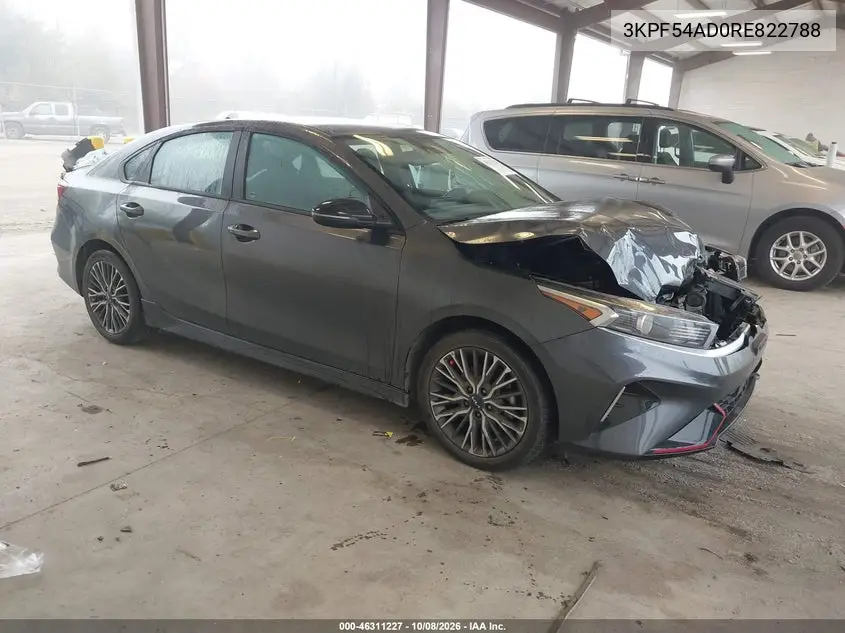 2024 Kia Forte Gt-Line VIN 3KPF54AD0RE822788 фото 1