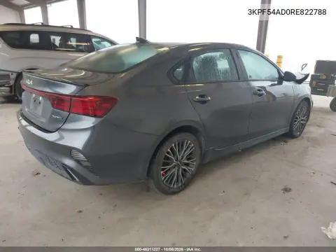 2024 Kia Forte Gt-Line VIN 3KPF54AD0RE822788 фото 4
