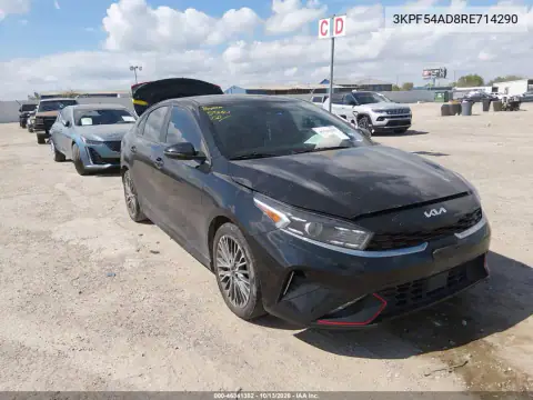 3KPF54AD8RE714290 — 2024 Kia Forte, Сзади, фото до ремонта