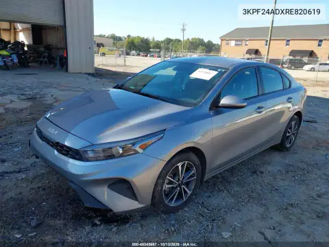 3KPF24ADXRE820619 — 2024 Kia Forte, фото 3 с аукциона IAAI, Передняя часть
