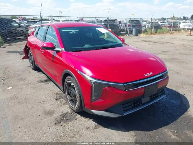3KPFU4DEXTE356768 — 2026 Kia K4 EX, Задняя часть (Rear), фото до ремонта