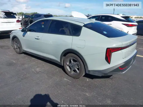 2025 Kia K4 Lxs VIN 3KPFT4DE5SE081943 фото 4
